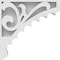 Ekena Millwork Genova Architectural Grade PVC Corbel, 1 7/8"W X 8"D X 8"H CORP01X08X08GE - alternate 3